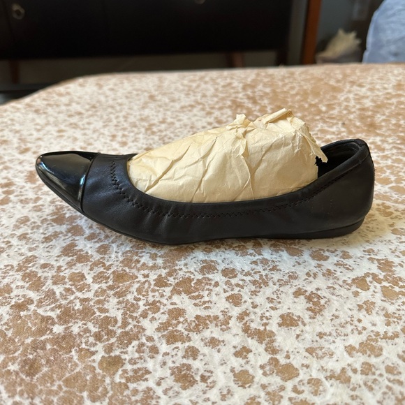 PRADA Black Ballerina/ Flats Pointed Toe Shoes - Picture 11 of 13